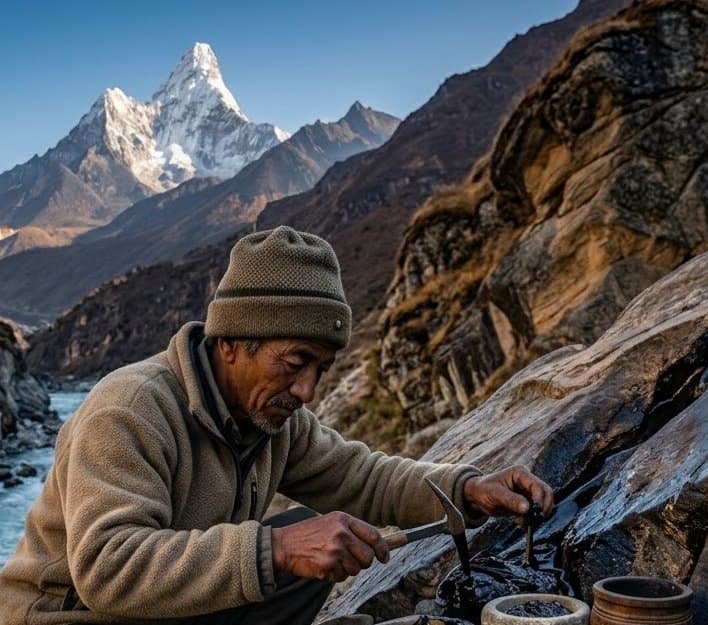 Himalayan origin and mountain landscape